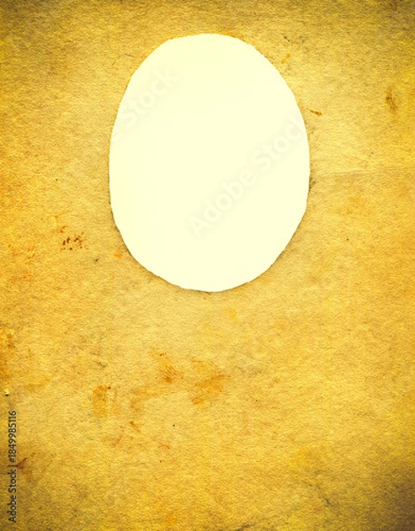 Obraz Hole in the Old Paper