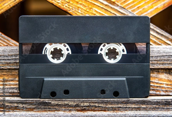 Obraz Audio Tape Cassette closeup