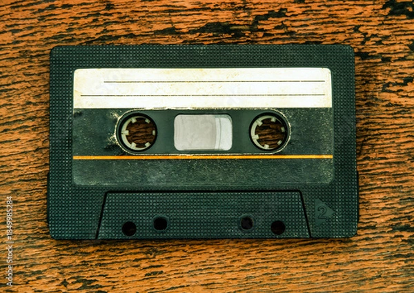 Obraz Audio Tape Cassette closeup