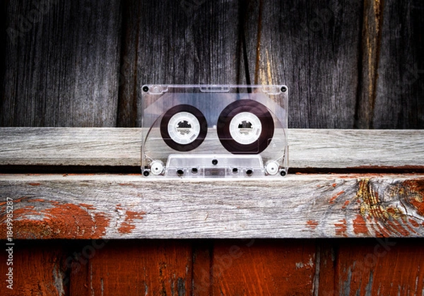 Obraz Audio Tape Cassette closeup