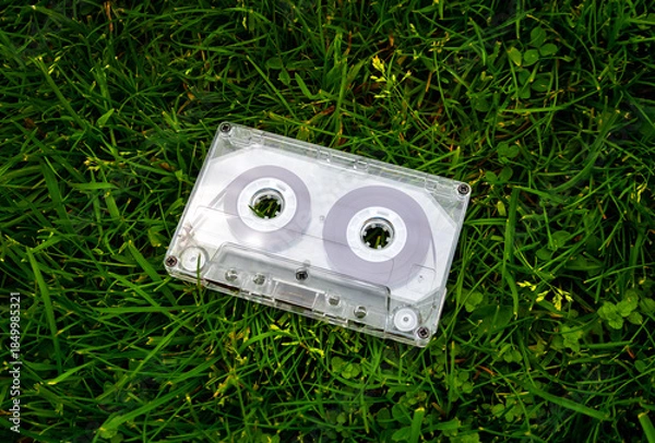 Obraz Audio Tape Cassette closeup