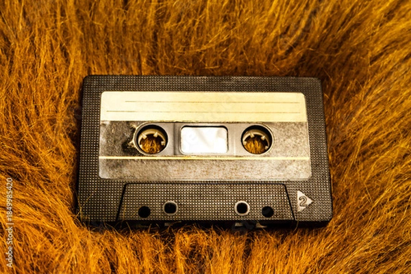 Obraz Audio Tape Cassette closeup