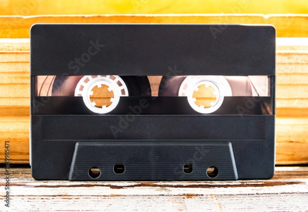 Obraz Audio Tape Cassette closeup