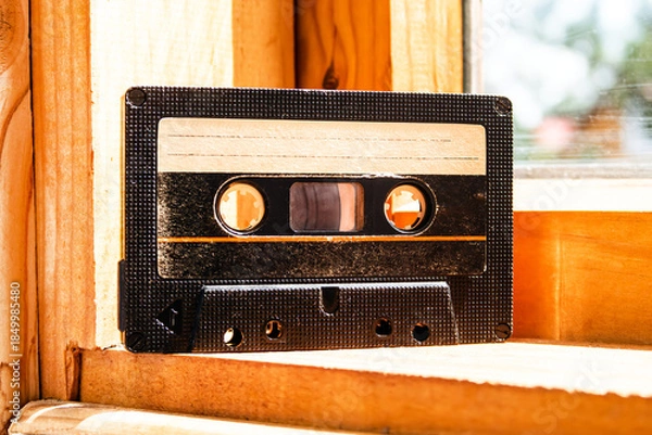 Obraz Audio Tape Cassette closeup