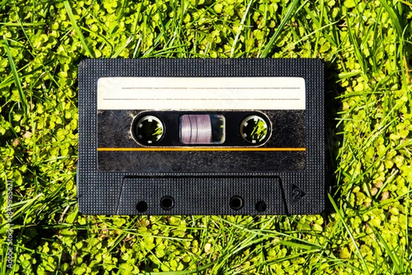 Obraz Audio Tape Cassette closeup