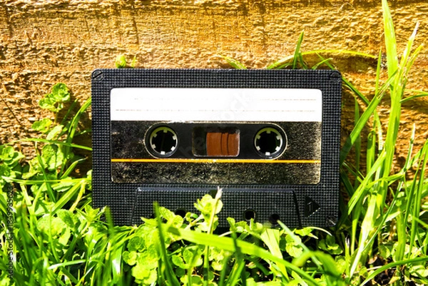 Obraz Audio Tape Cassette closeup