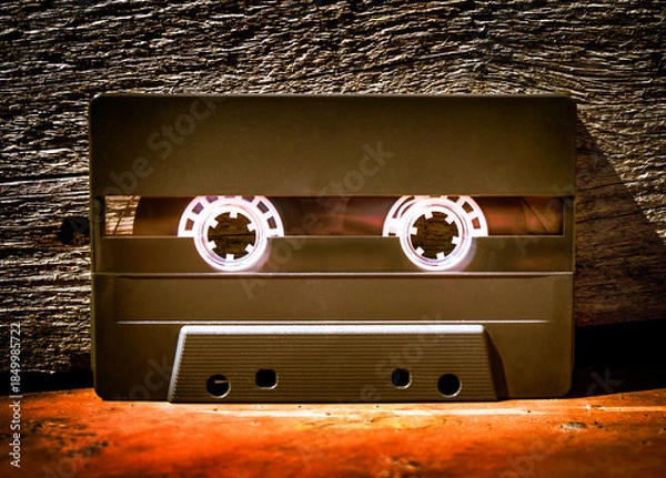 Obraz Audio Tape Cassette closeup