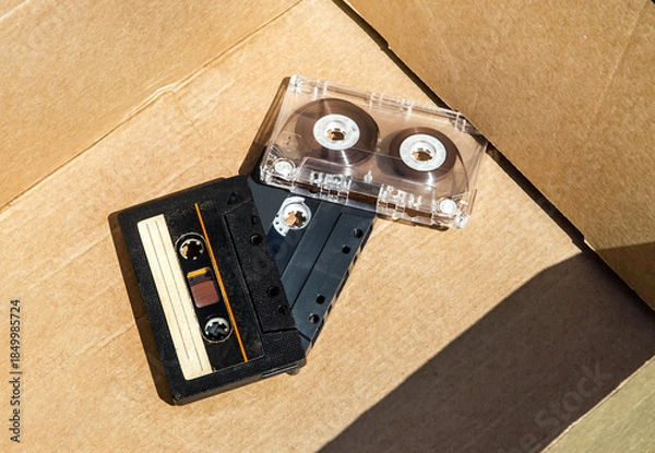 Obraz Tape Cassettes in the Box