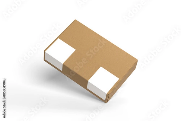 Obraz Cardboard Box Mockup