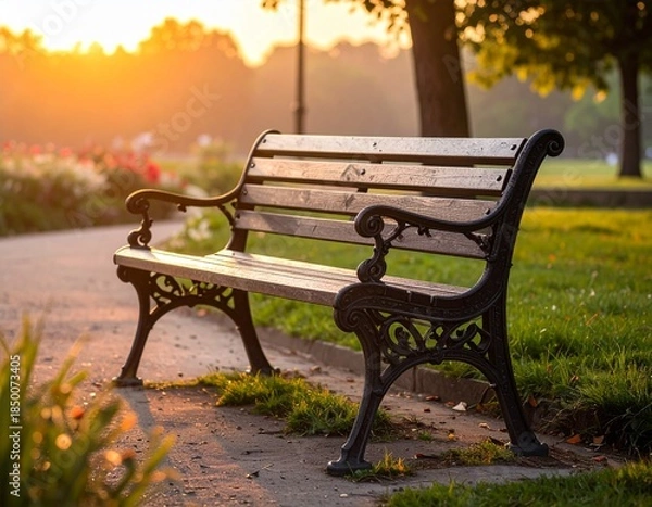 Obraz Banco da praça 