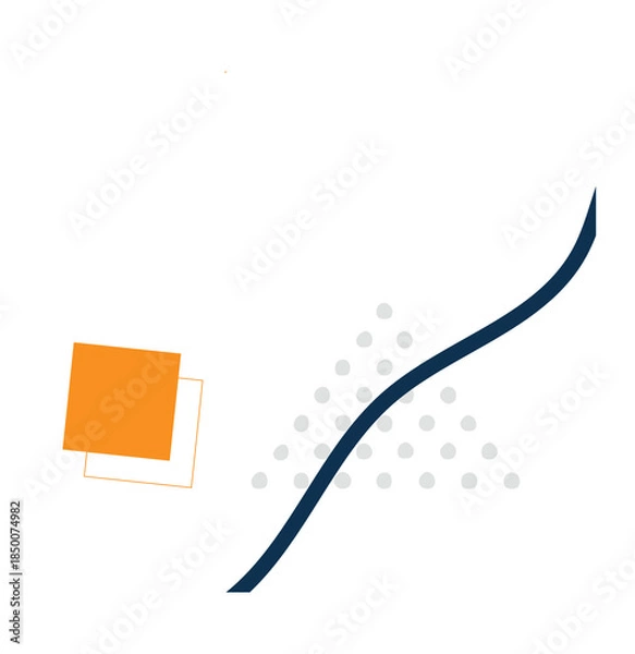 Obraz Abstract Corner Frame and Background For elegan design