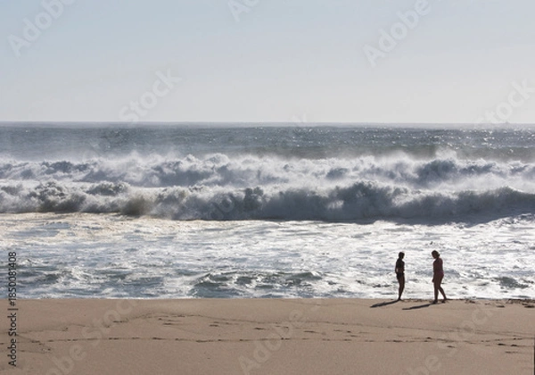 Obraz Olas de fuerte marejada