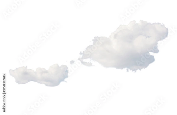 Fototapeta white clouds