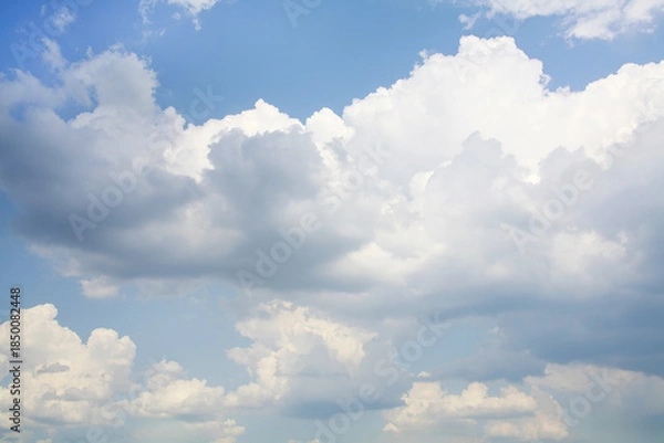 Fototapeta white clouds