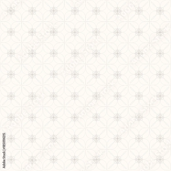 Obraz vector seamless pattern with snowflakes