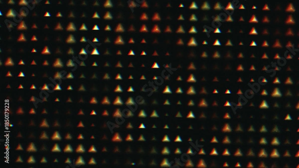 Obraz Abstract glitch retro tech background