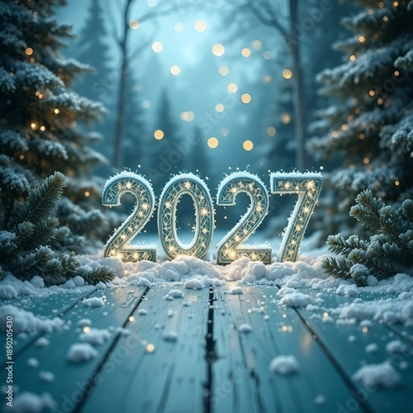 Obraz Happy new year 2027
