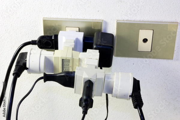 Obraz bad electrical connection