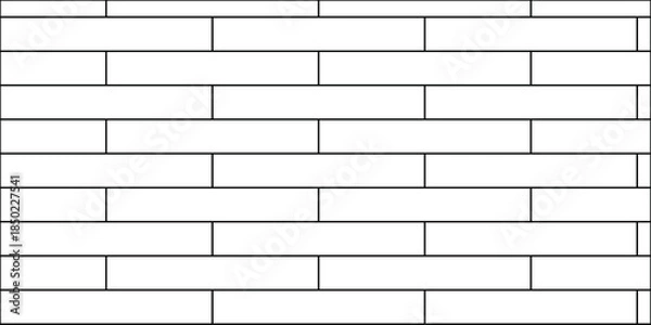 Fototapeta White brick wall background old abstract solid textured.