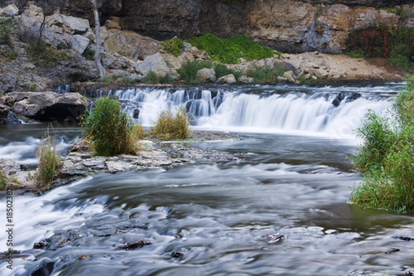 Obraz Beautiful River Rapids in Wisconsin.