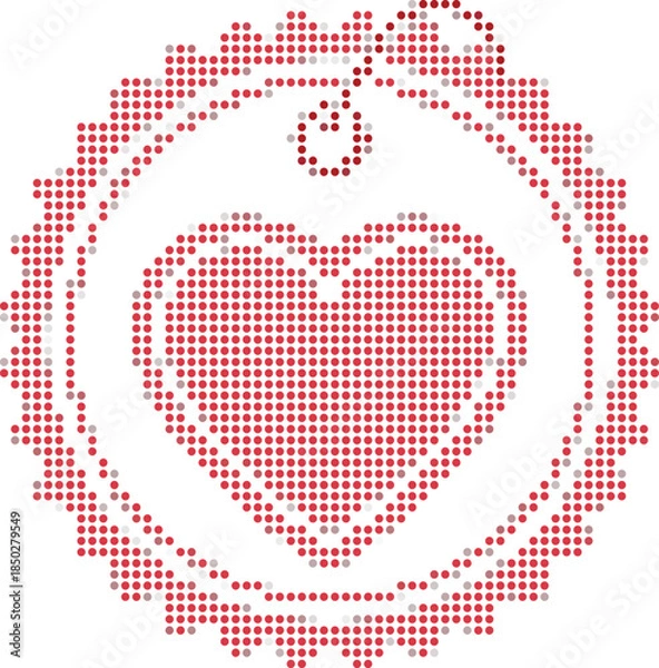 Obraz Simple Red Heart Design