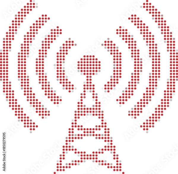 Obraz Simple Signal Tower Design