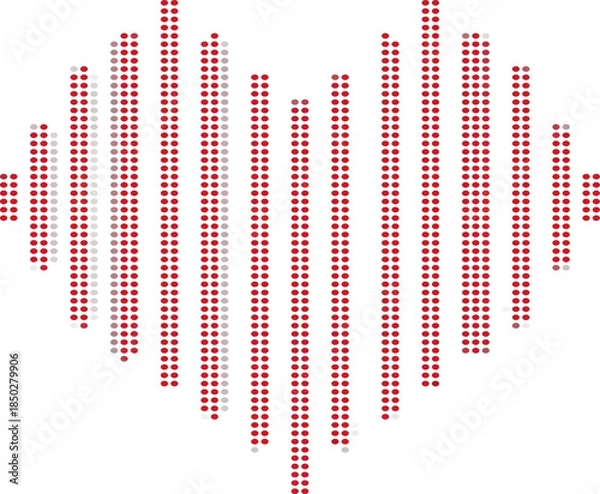 Obraz Simple Red Heart Design