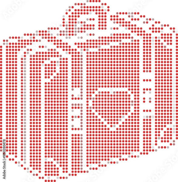 Obraz Simple Red Gift Box Design