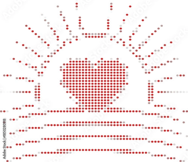 Obraz Simple Red Heart Design