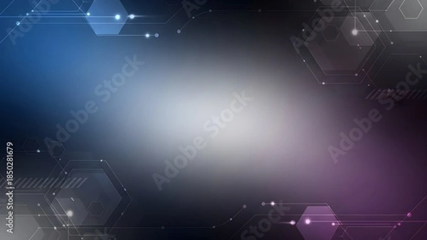 Obraz Soft blurred abstract background with smooth modern gradient