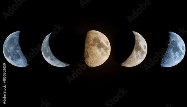 Obraz Moon 30 Day Phases