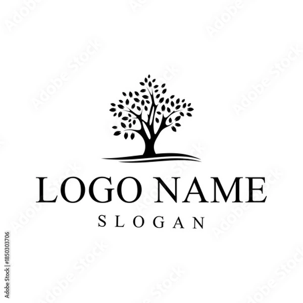 Obraz vector tree logo design