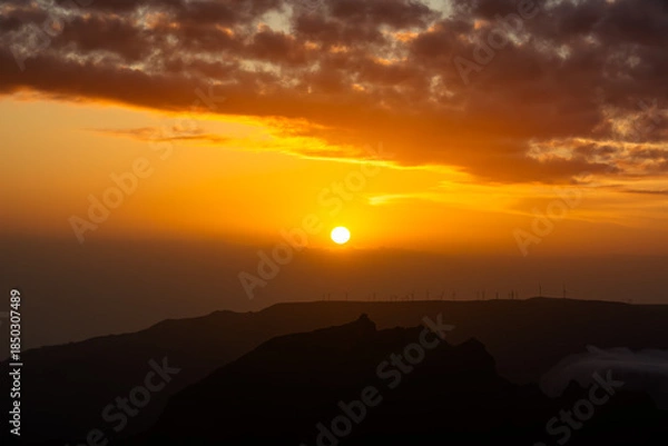 Fototapeta Islands Sunset