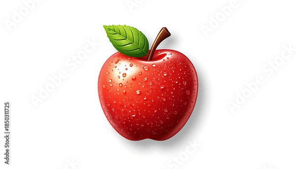 Obraz Apple icon in 3D Sugary Style