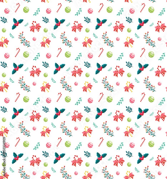 Obraz seamless pattern with confetti colour 