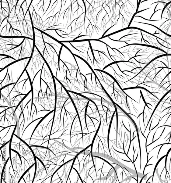Obraz seamless pattern with leaves