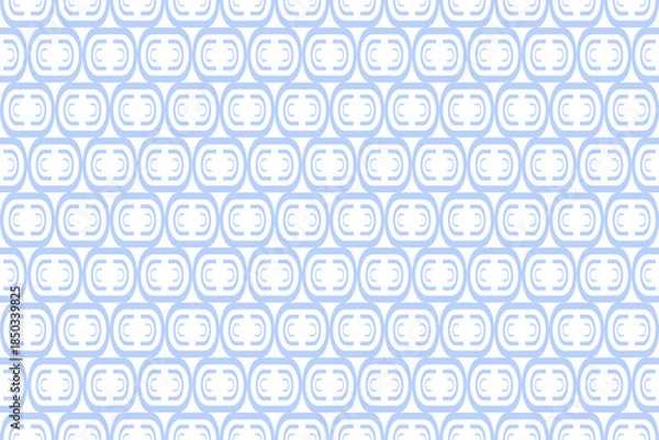 Fototapeta Abstract Seamless Geometric Light Blue Pattern.