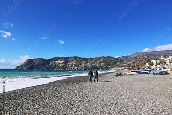 Obraz 	
La Herradura beach in Andalucia, Spain	