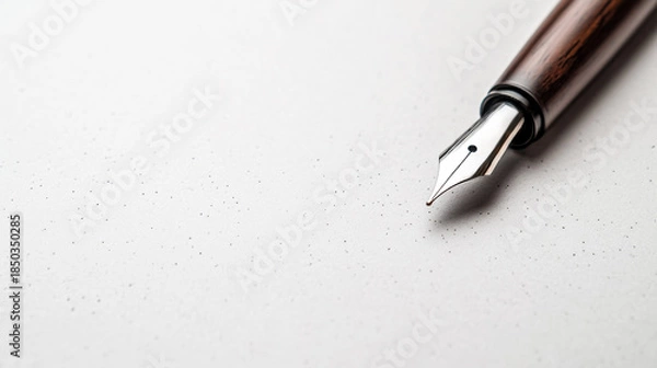 Obraz Elegant Fountain Pen Macro