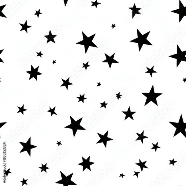Obraz Geometric star cluster repeating pattern Repeating Pattern Tile Repeating Pattern Tile