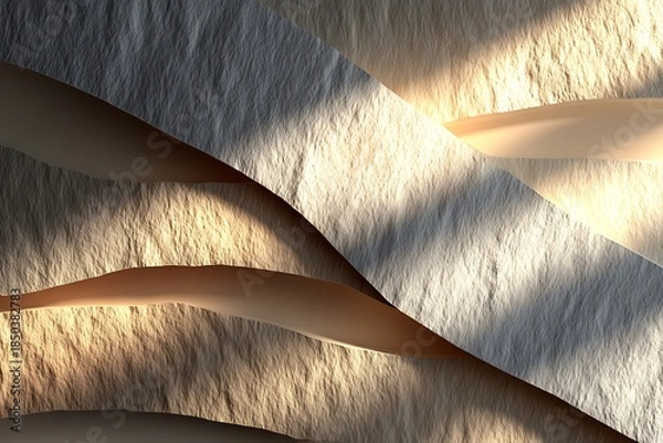 Obraz Minimal diagonal layered wall design high resolution picture