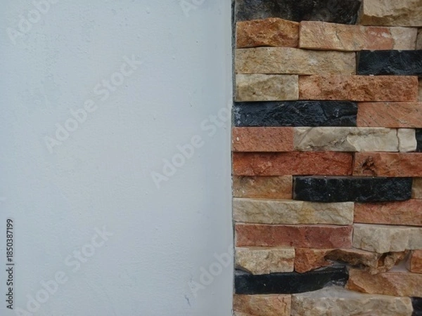 Fototapeta Natural stone wall texture