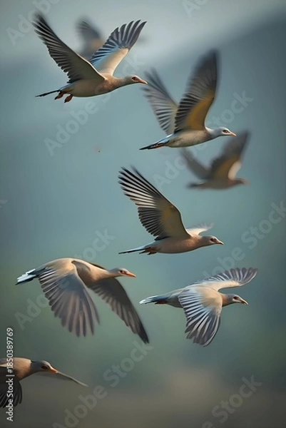 Obraz birds in flight