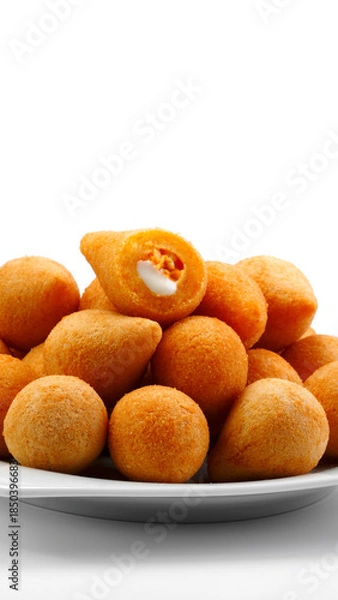 Obraz Brazilian snack, Chicken Coxinha with cream cheese