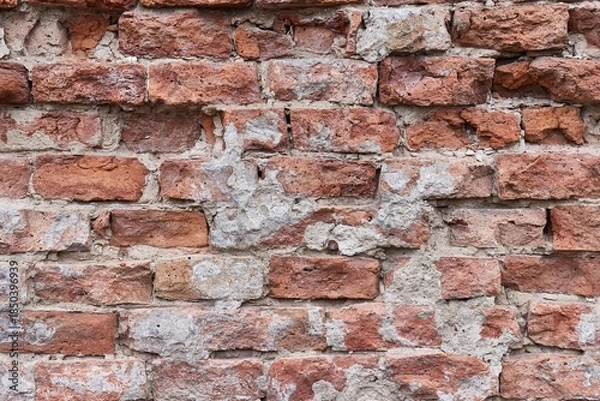 Obraz Brick Wall Pattern at angle