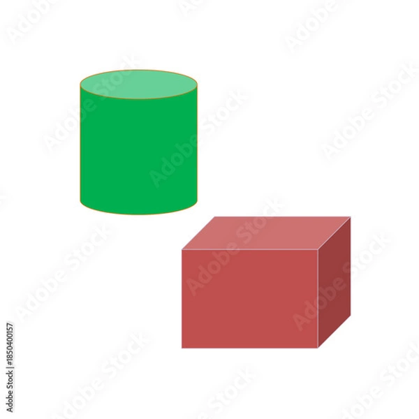 Obraz abstract colorful cubes