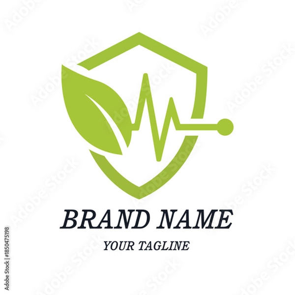 Obraz simple and minimalist logo design