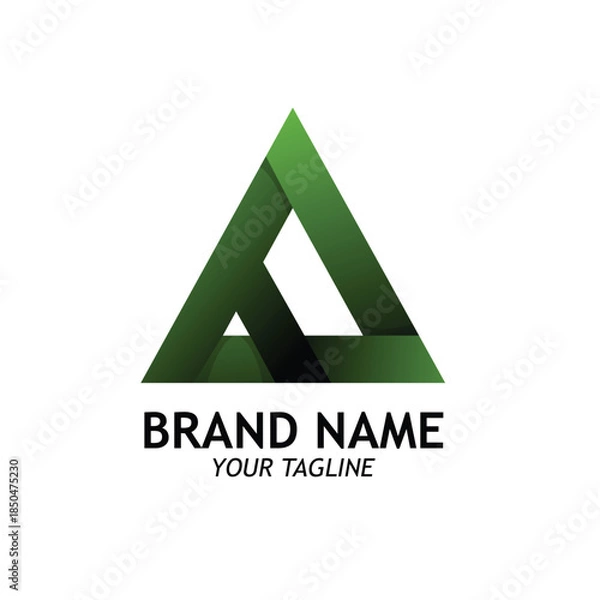 Obraz simple and minimalist logo design type