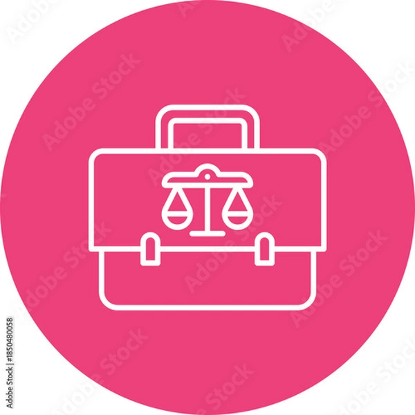 Fototapeta Briefcase Icon