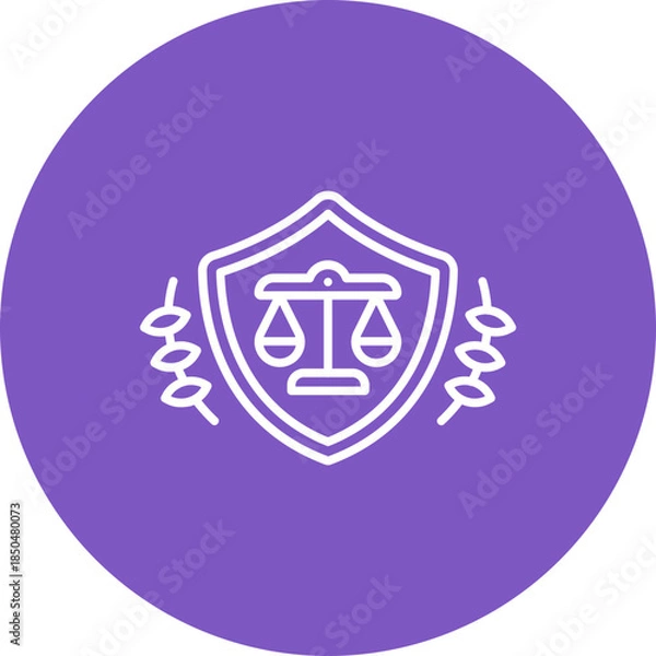 Fototapeta Emblem Icon